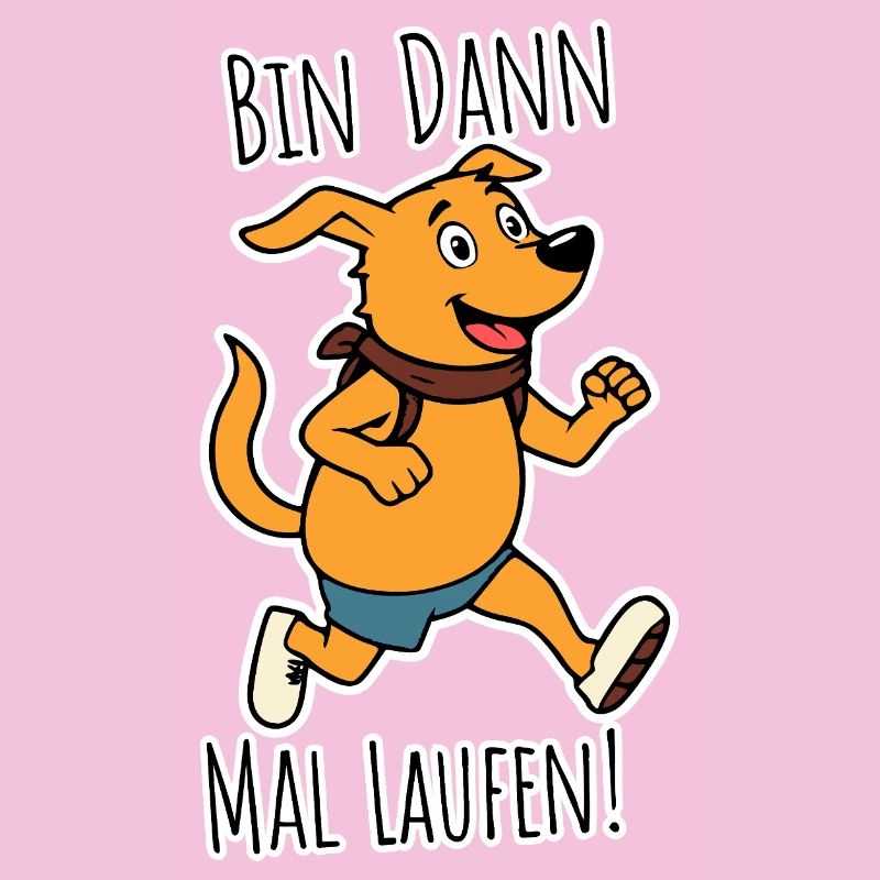 Alors je vais courir ! Un coureur de chiens sort courir !