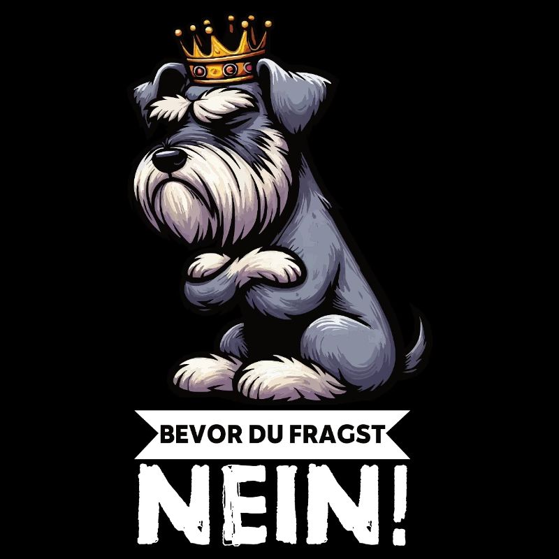 Avant que vous ne demandiez Pas de Schnauzer Géant