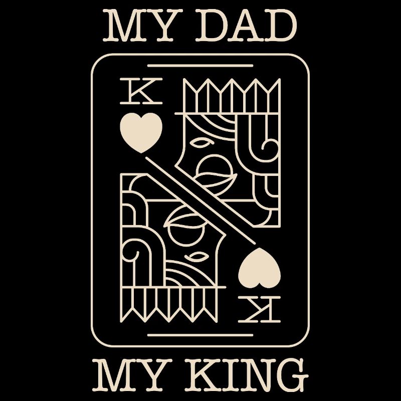 Papa, Roi, Carte de poker