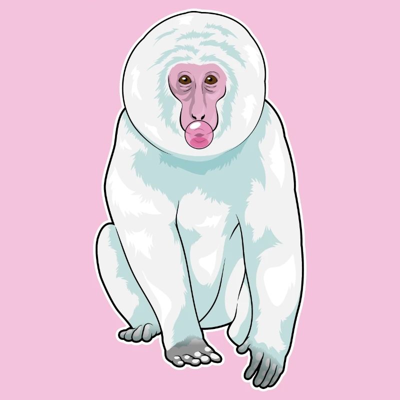 Monkey Chewing Gum