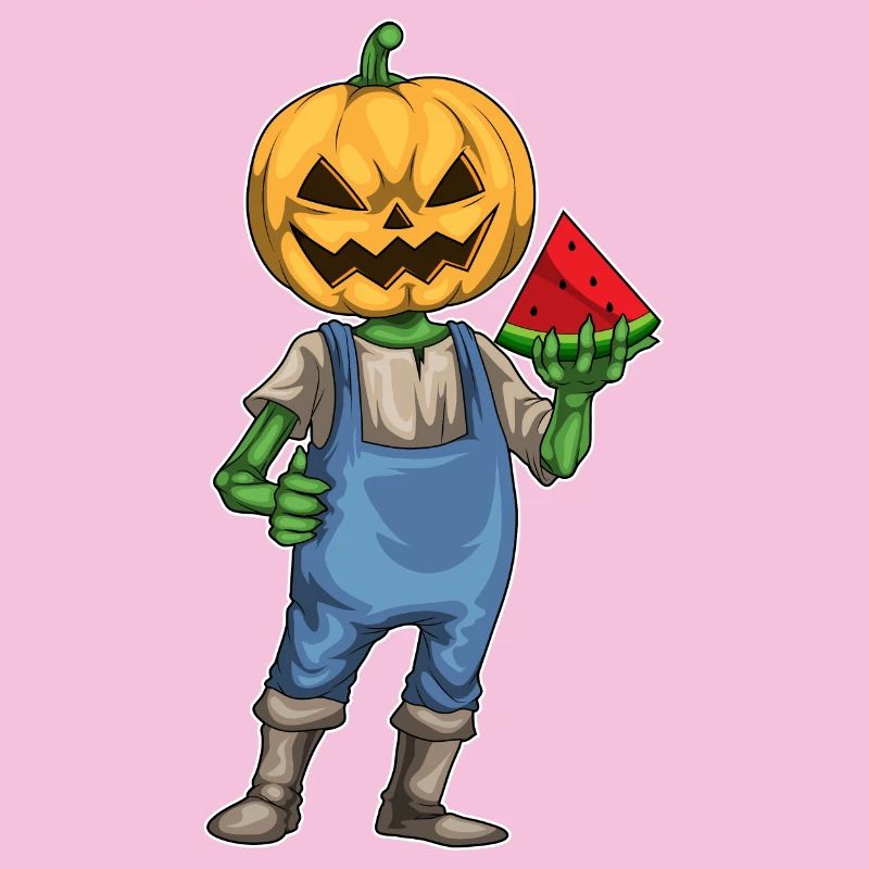 Jack O'Lantern Halloween Wassermelone