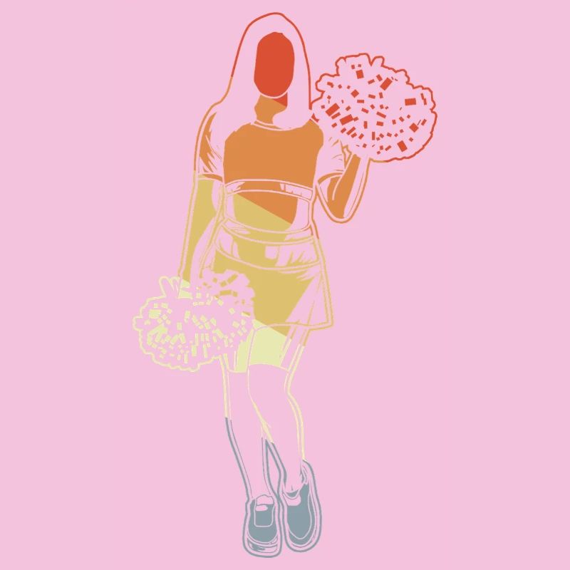 Cheerleader Mädchen