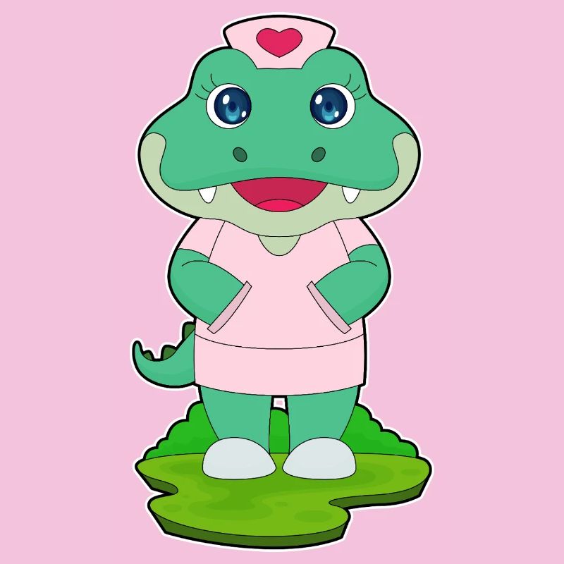 Infirmière crocodile