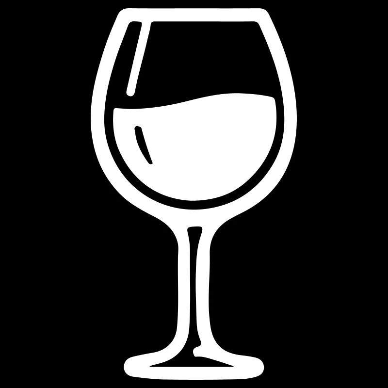 symbole du verre à vin