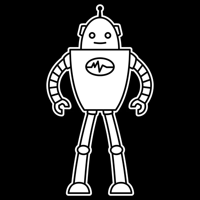 Robots du futur – Chemise de nerd de science-fiction IA