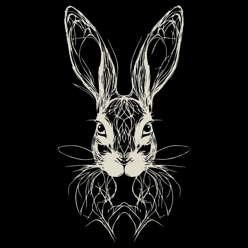 Osterhase Hase Geometrie 