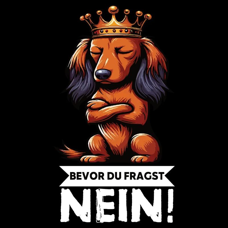 Bevor Du Fragst Nein Langhaardackel Dackel Teckel