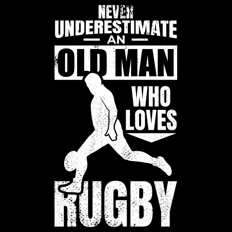 Großvater Rugbyspieler