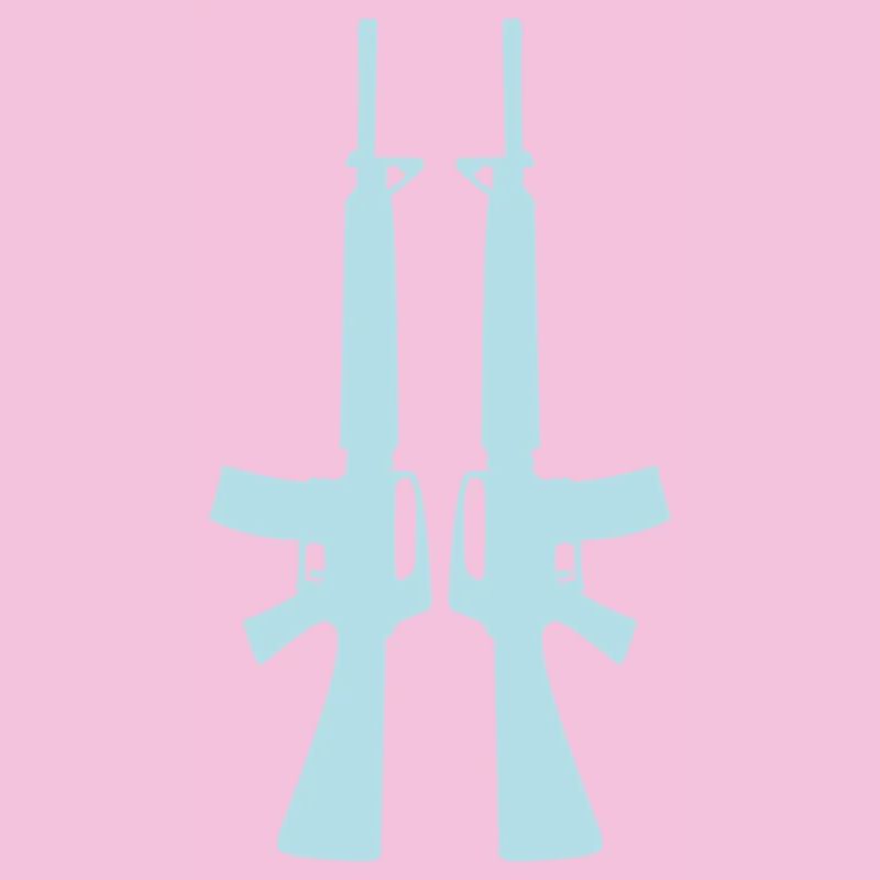Doppelgewehr Silhouette