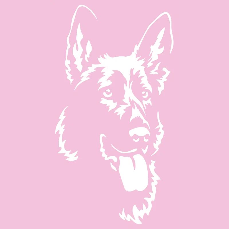 Deutscher Schäferhund Kopf "Black Edition"