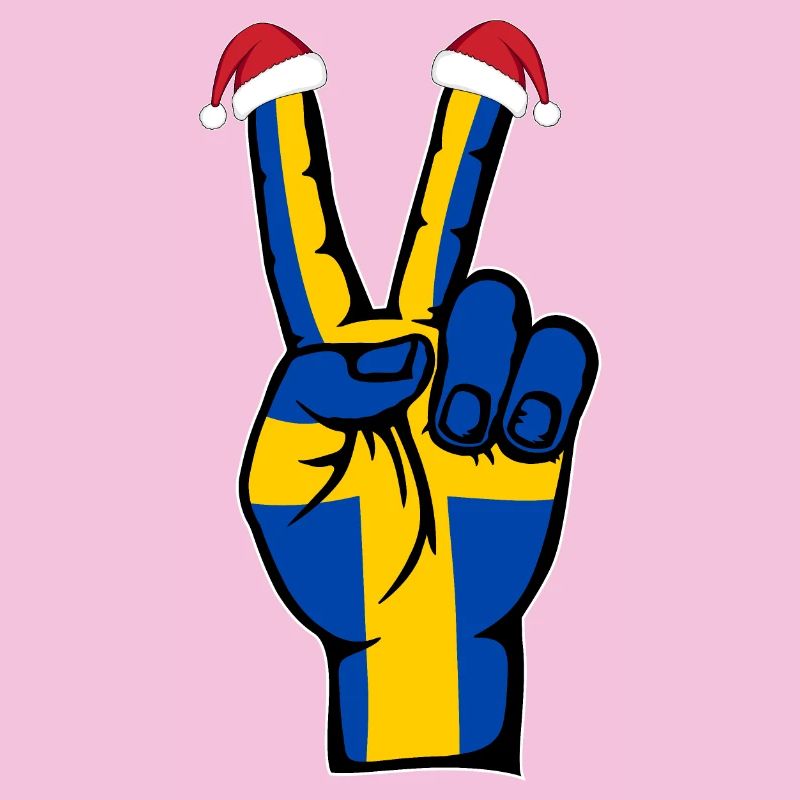 Suède Drapeau Noël Symbole de la paix