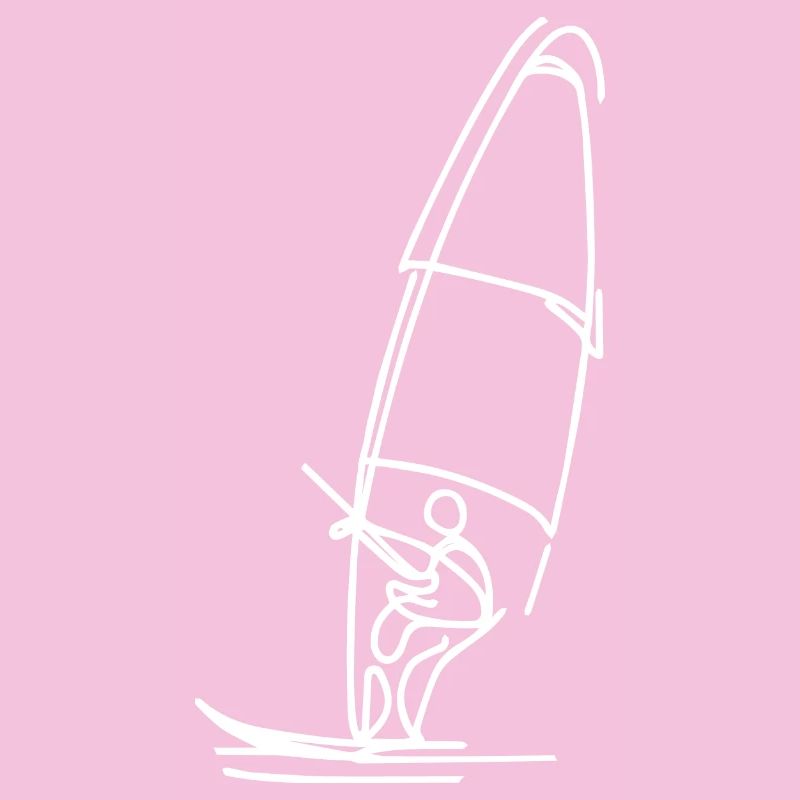 Windsurfing Skizze