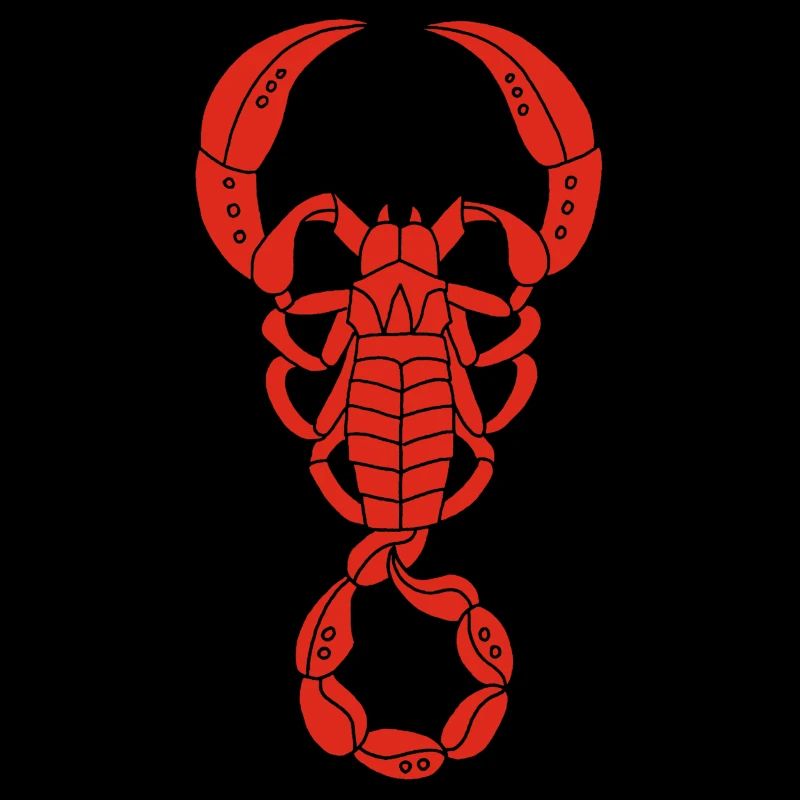 Scorpion rouge
