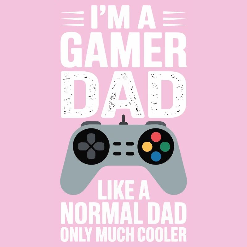 Gamer-Papa wie ein normaler Vater-Kühler