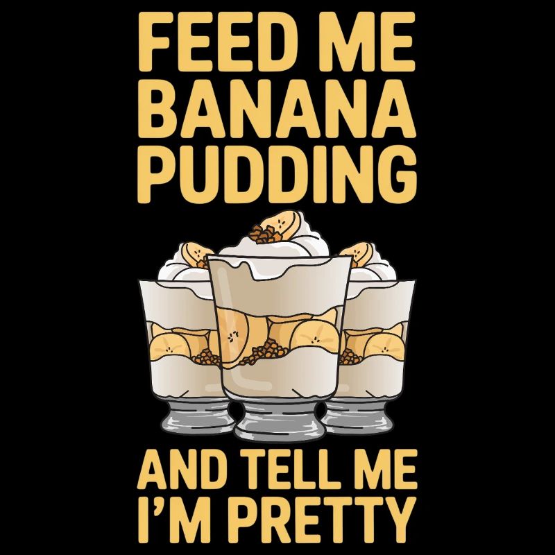 Bananenpudding Bananen Pudding Geschenk