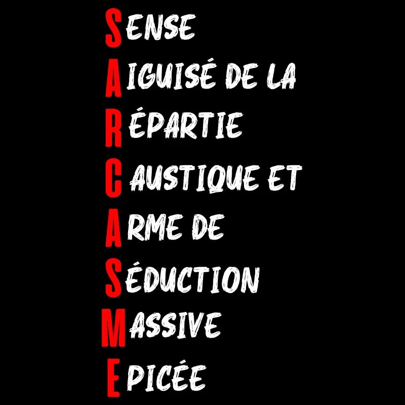 SARCASME définition /Humour noir