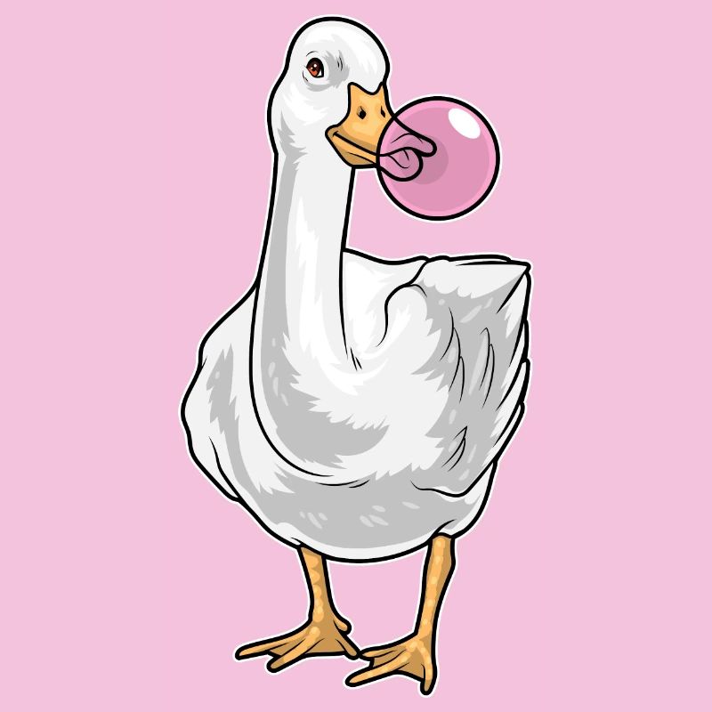 Chewing-gum de canard