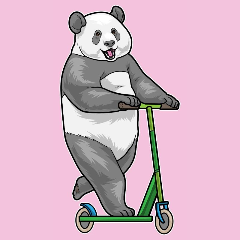 Panda Scooter