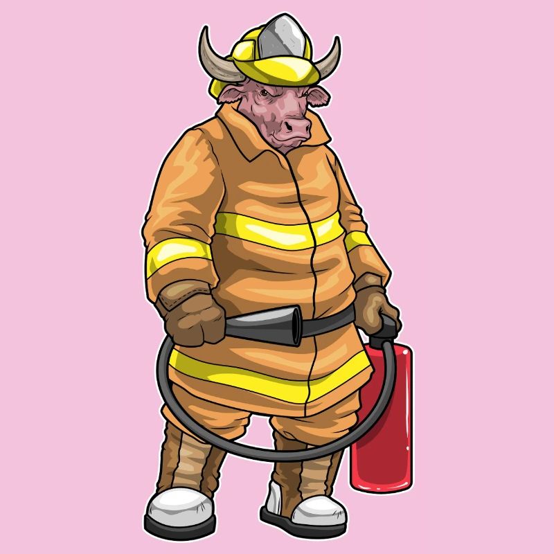 Bull Firefighter Fire Extinguisher