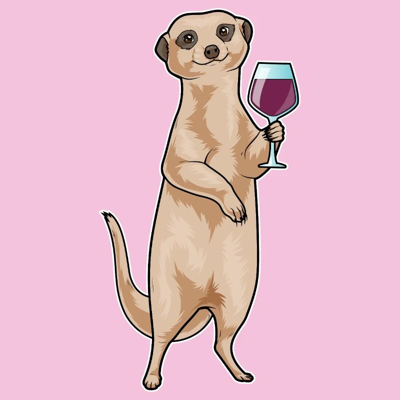 Vin rouge de suricate