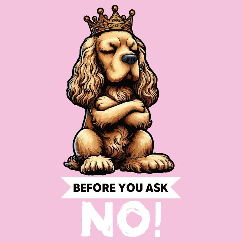 Before You Ask Cocker Spaniel Cockerhund 