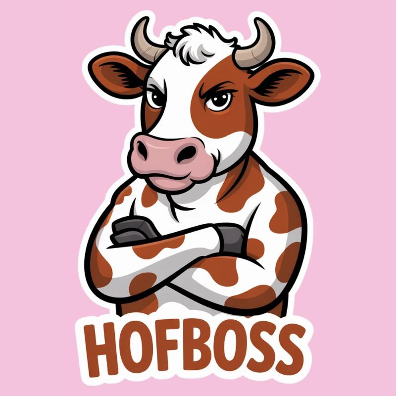 Chef de cour Vache Chef Arrogant Vache