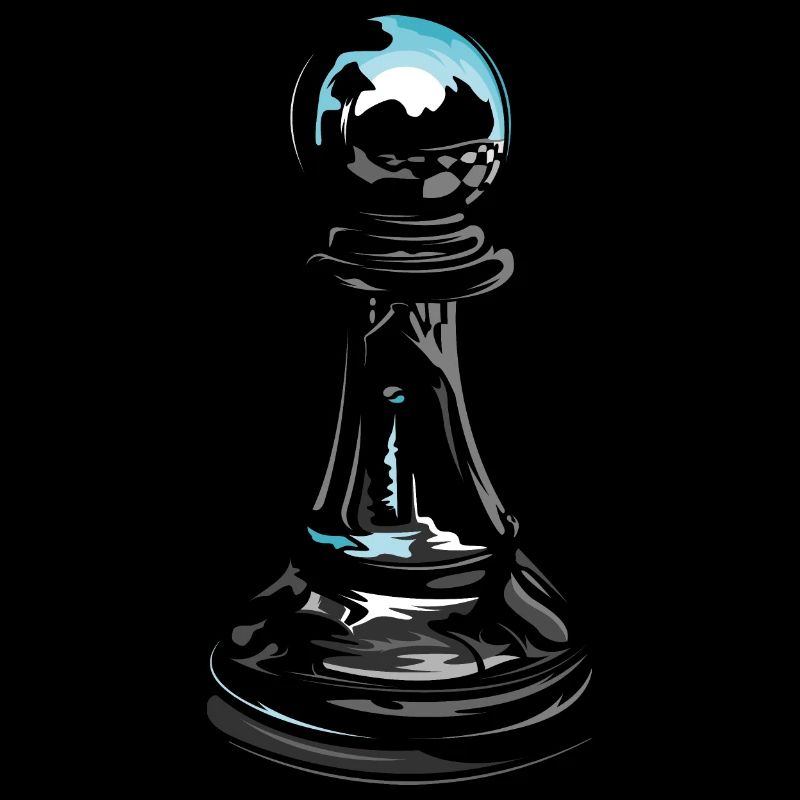pion d’échecs Logo du joueur d’échecs Chess Club