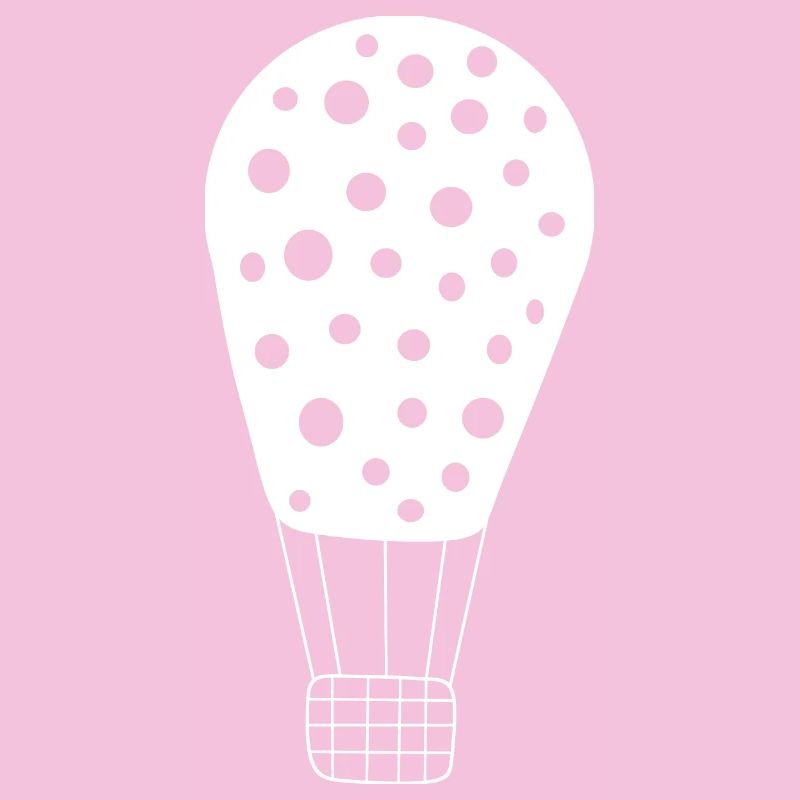 Montgolfière blanche