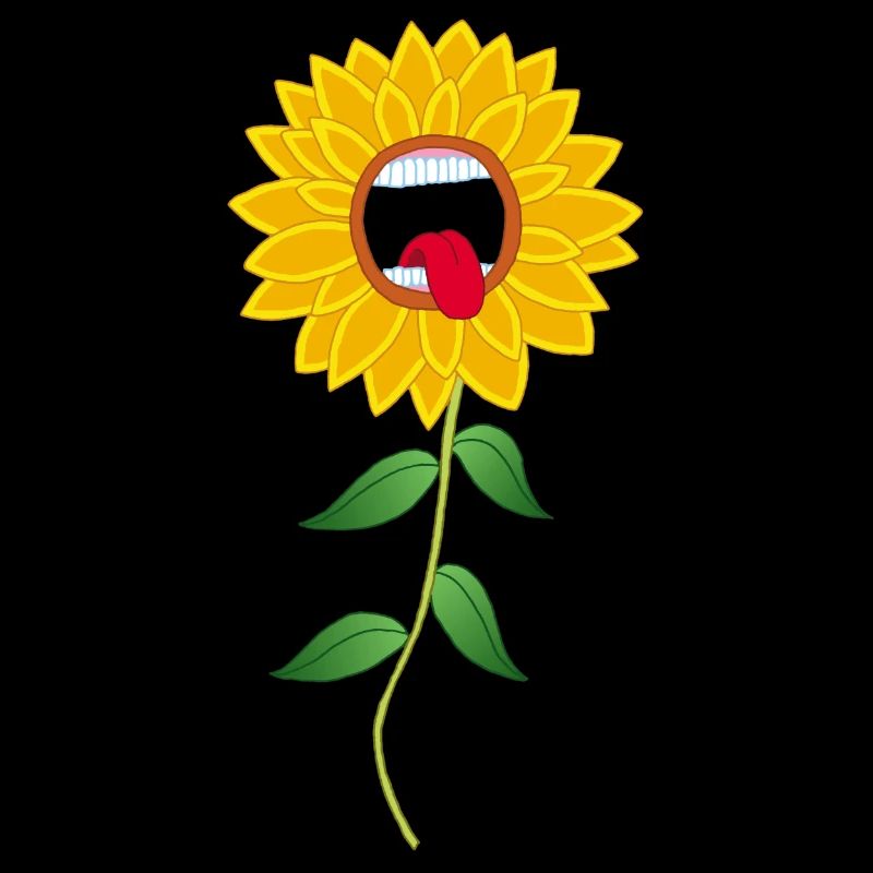 Howling Sunflower Flower