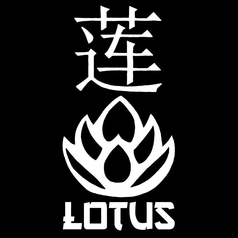 Lotus blanc et Asie