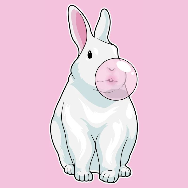 Rabbit Chewing Gum