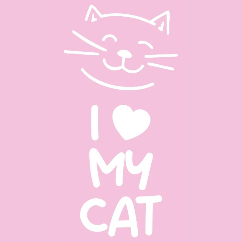 I love my cat (dark)