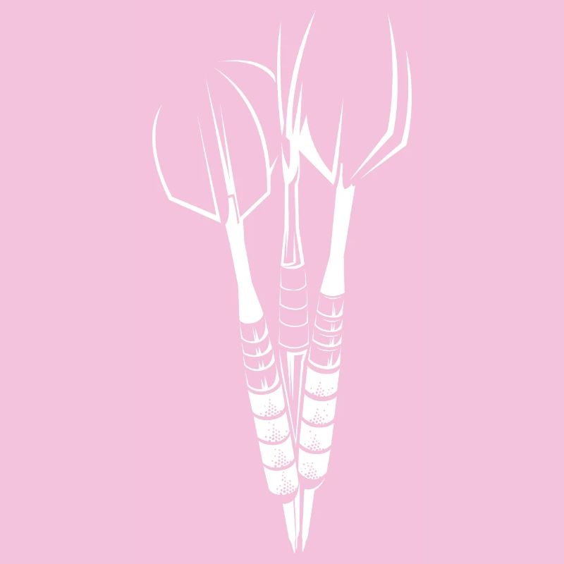 Fléchettes Flèches Fléchettes Symbole Logo icône Illustration