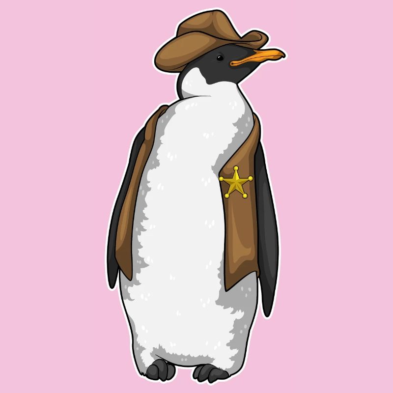 Penguin Sheriff Sheriff's Hat