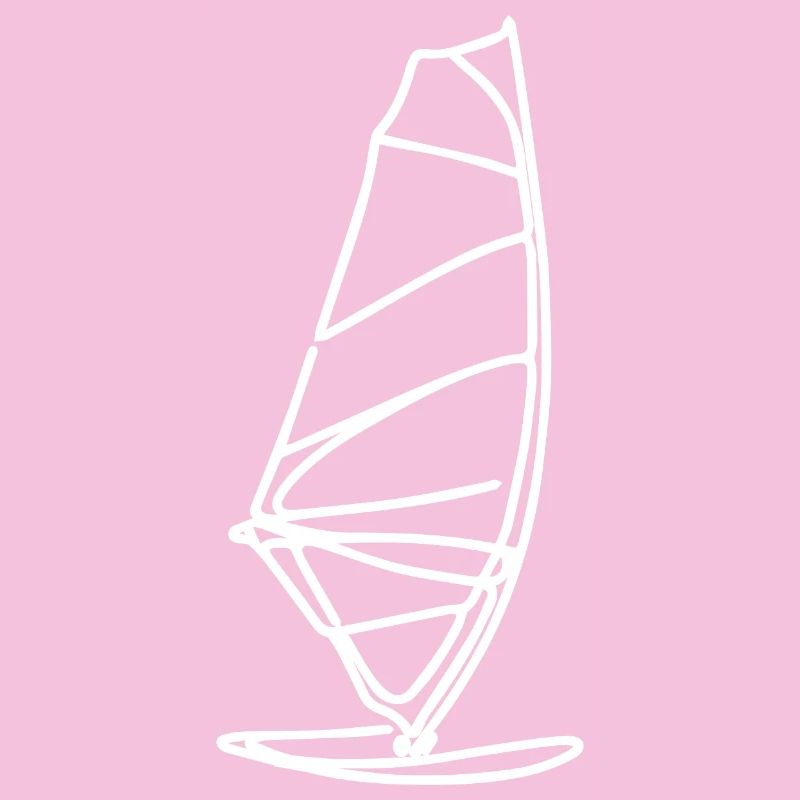 Windsurfbrett Skizze
