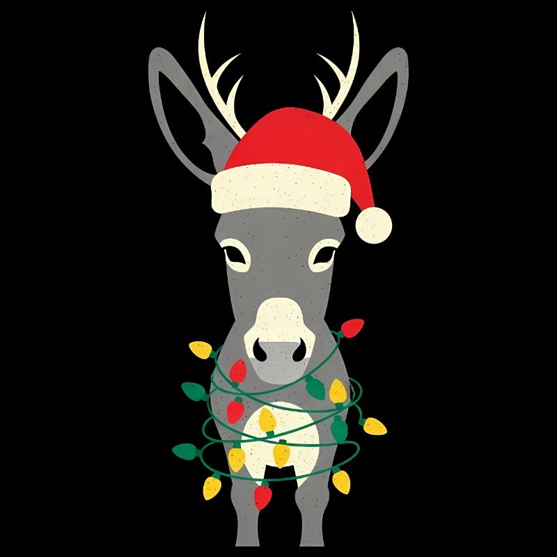 Esel Elfe Weihnachten Lustiges Geschenk
