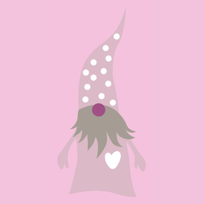 Noël de Noël Gnome Dots Pink Pastel
