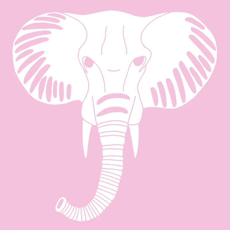 White elephant head