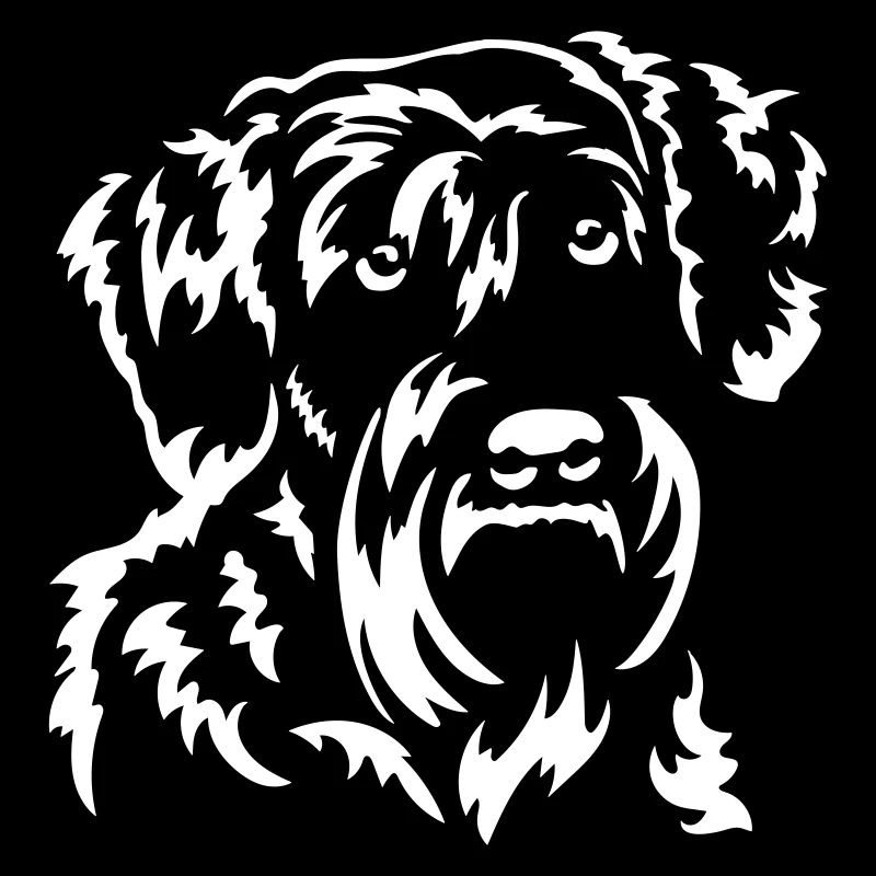 Schnauzer Kopf "Black Edition"