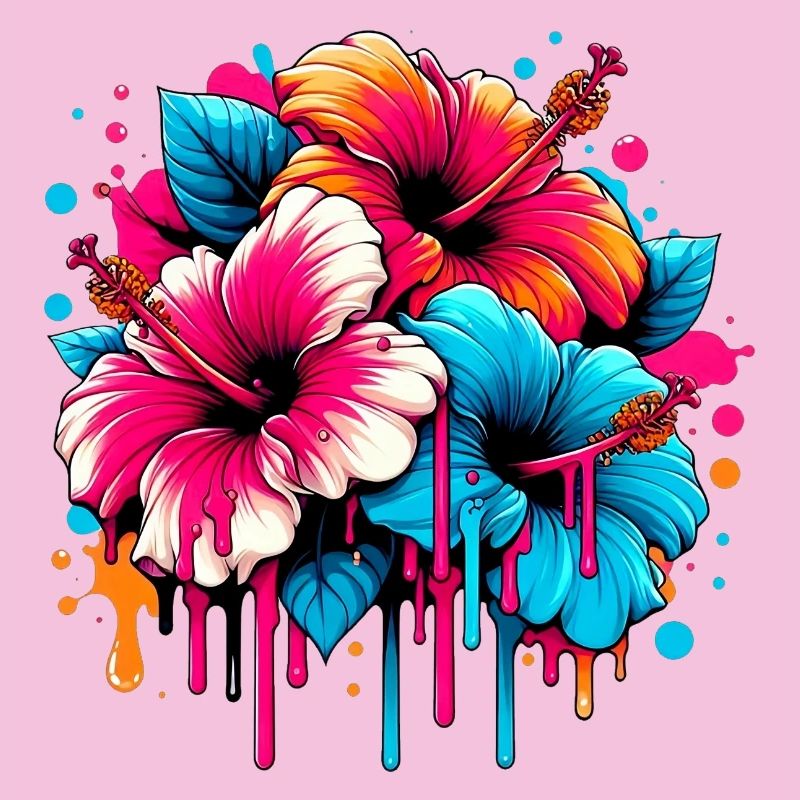 Fleurs d’hibiscus
