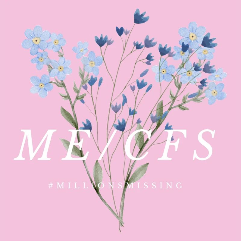 ME/CFS Fleurs blanches