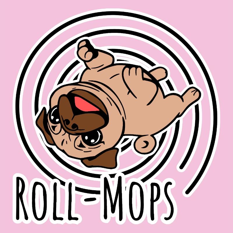 Rolling Pug - A Rolling Pug