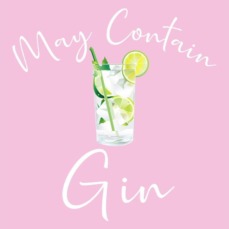 Gin Trinker Barkeeper MAY CONTAIN GIN Spruch