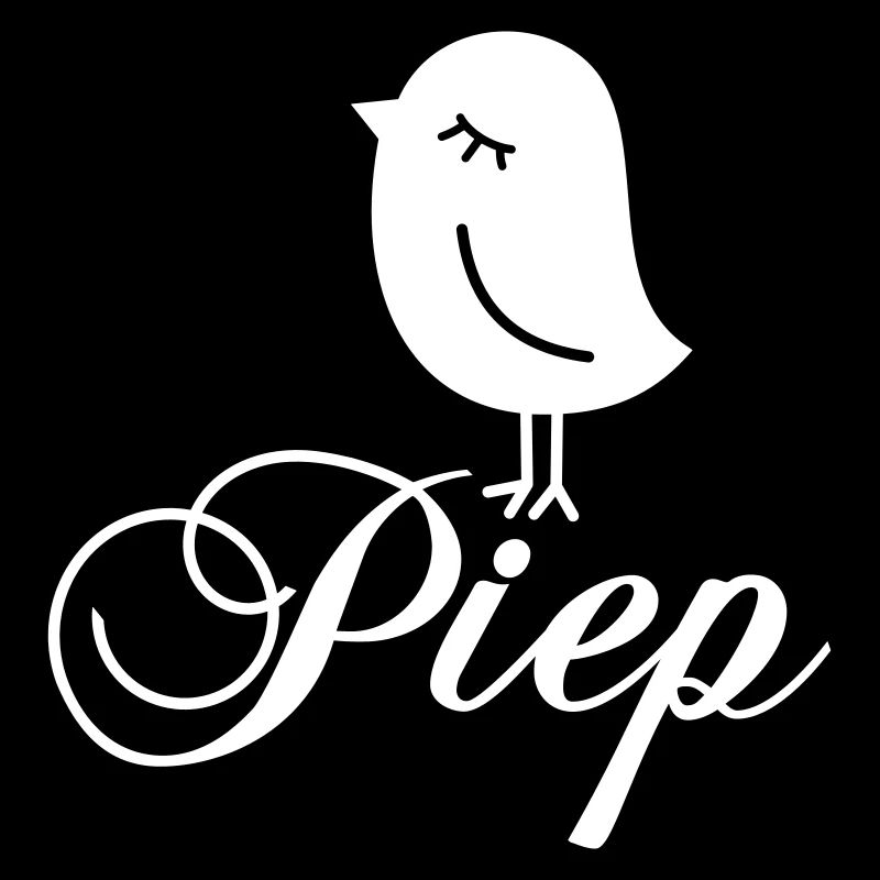 Spatz Piep – Piepmatz Vogel Cartoon Motiv
