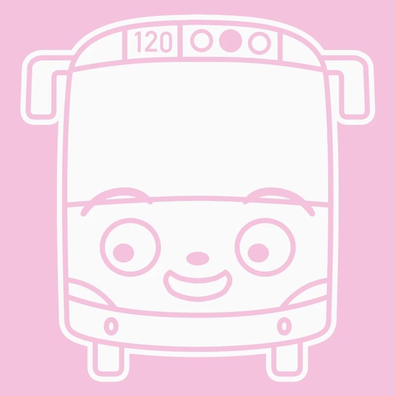Kleiner Bus Cartoon – Comic Schulbus Reise Spaß