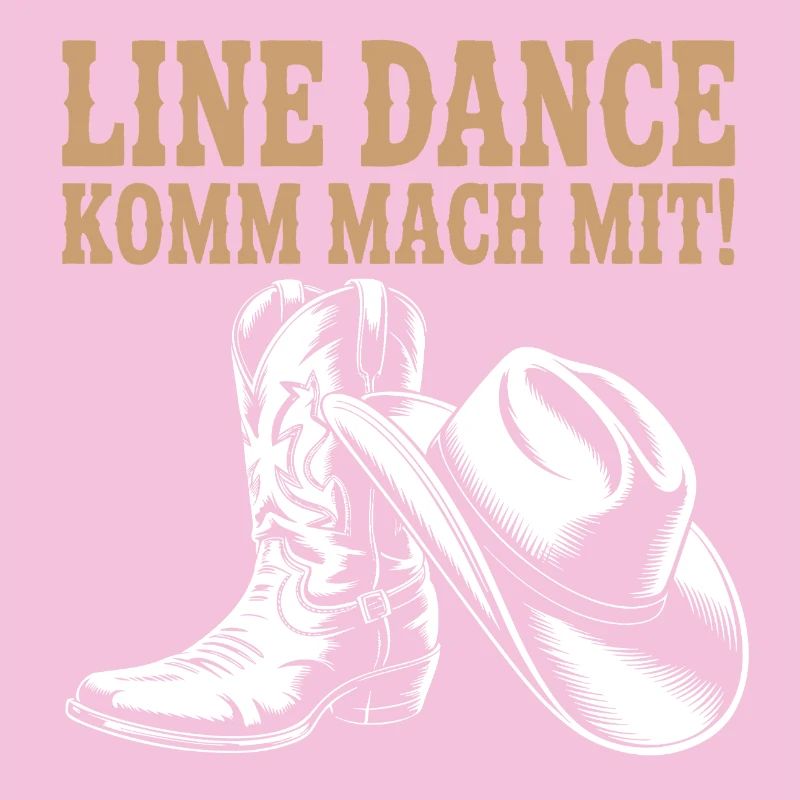 Line Dance Come join us! Cowboy Hat Western Boots