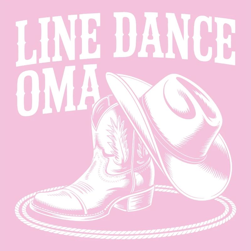 Line Dance Oma Motiv