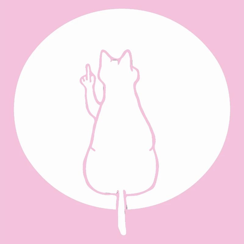 Chat chats chaton chat doigt d’honneur