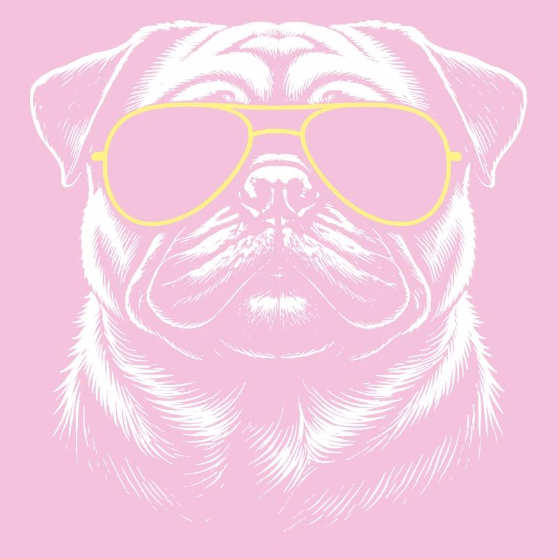 Mops Kopf