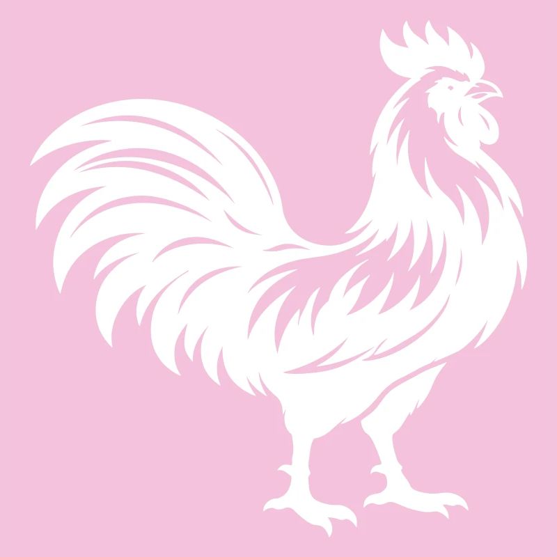 Silhouette du coq